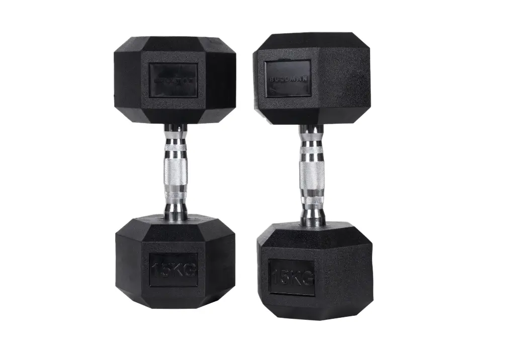 Hexagonal Dumbbell Set 20 To 30 Kg (5 Pairs)