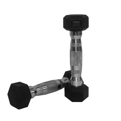 HALTÈRES HEXAGONAUX 1 À 9 KG (PAIRE)